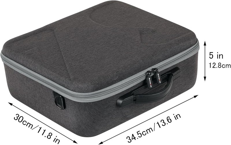 Anbee Carrying Case for DJI Mavic 4 Pro Drone, Portable Shoulder Bag Full Combo Travel Case Compatible with DJI Mavic 4 Pro RC Quadcopter and its Accessories - Image 5